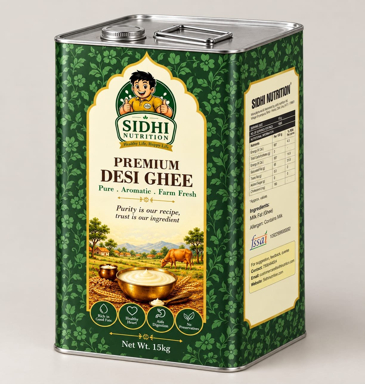 Ghee cooking idea