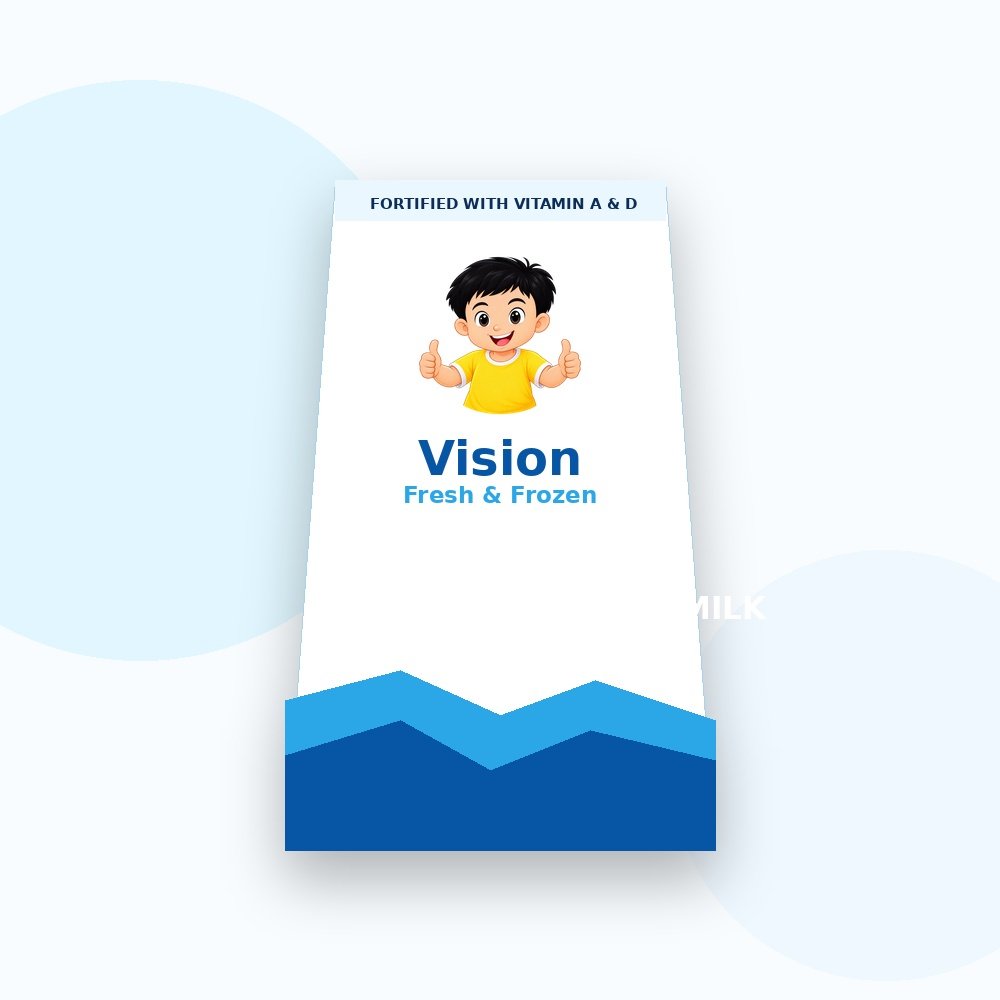 Vision Fresh & Frozen milk